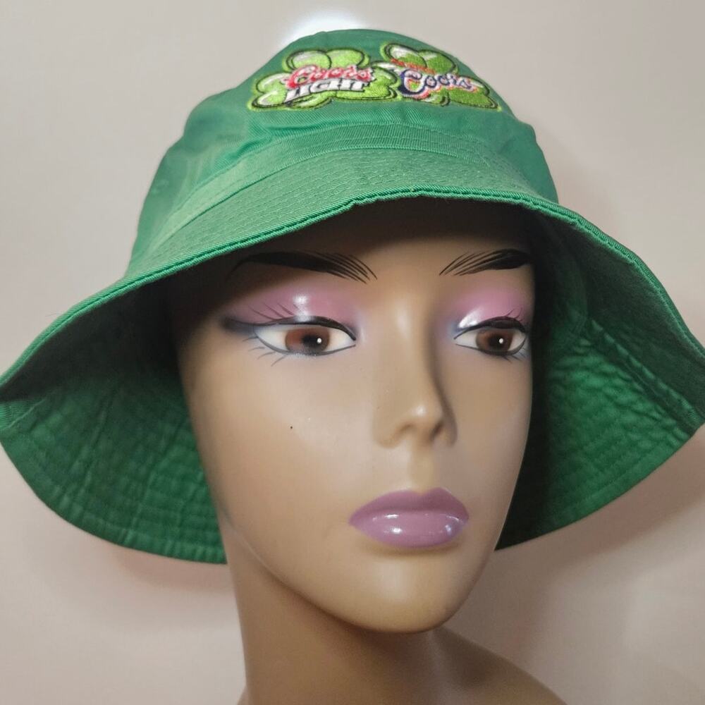 St. Patrick's Green Coors Light Blarney Bash Garden Sun Hat New Advertisement 32